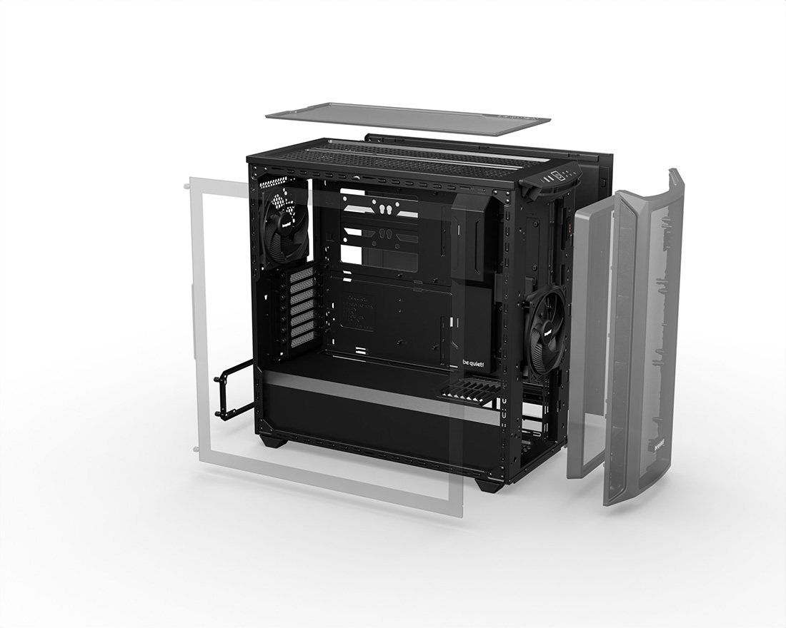 SHADOW BASE 800 | Black silent PC cases from be quiet!